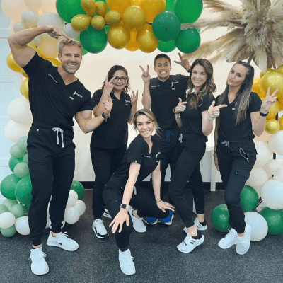 Team Inertia Medical Cincinnati Orthopedics Medspa Aesthetics Health Optimization Jeremy Girmann Brandie Girmann Sarah Bright Alex Jung Jill Caldwell Alejandra Anguiano